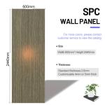 SPC Wall Panel Waterproof Plastic Water Resistant Panels For Bathroom
