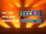 LED Night Bar 4in1 ATG Unique Effect 6 X 40W 800w Beam Effect Light Ktv Beam