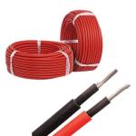 Solar 4mm Solar PV Cables 6mm2 for Solar Photovoltaic Car Low and Medium Voltage