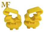 Yellow Rebar Safety Plastic Caps For T Fence Post Farm Fence Accesspries