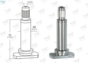 China ø2.0 Mm Plunger Diameter Brass Cable Gripper Nickel Color For Suspension Sets factory