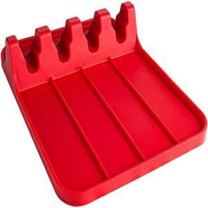 China Nonpourus Heat Resistant Utensil Rest , Silicone Utensil Holder factory