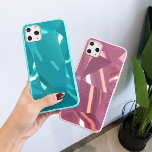China Custom Blue TPU Acrylic Shockproof Cover For Iphone 11 Pro Max Mobile Cell Phone Case factory
