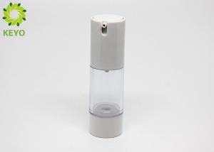 China Face Cream Luxury Clear 30ml Airless Lotion Bottle Cosmetic Packaging Container factory