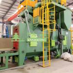 Rust Removal Roller Conveyor Steel Shot Blaster Dustless 2.5m/Min