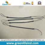 Slim 1.2mmCoil Line 135MM Unworking Length Flex Mini Solid Black Spiral Cords