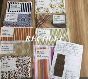 China 200GSM Repreve Swimwear Fabric For Color Lab Dips And Digital Print Strike - Offs factory
