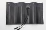 Durable 50W Curved Solar Power Roof Tiles High Efficiency Open Circuit Voltage 6