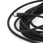 Straight Female M8 5 Pin Connector Pre Assembled Cable Customized Length B Code
