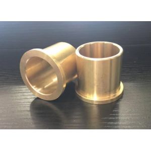 High Strength C86300 Manganese Bronze Grooves Bushings / Standard Dimensions In
