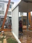 2 Bedrooms Flat Pack Container House Alu Alloy Door Grade 9 Earthquake