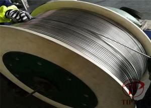 China Corrosion Resistant Alloy 825 Seamless Control Line Tubing factory