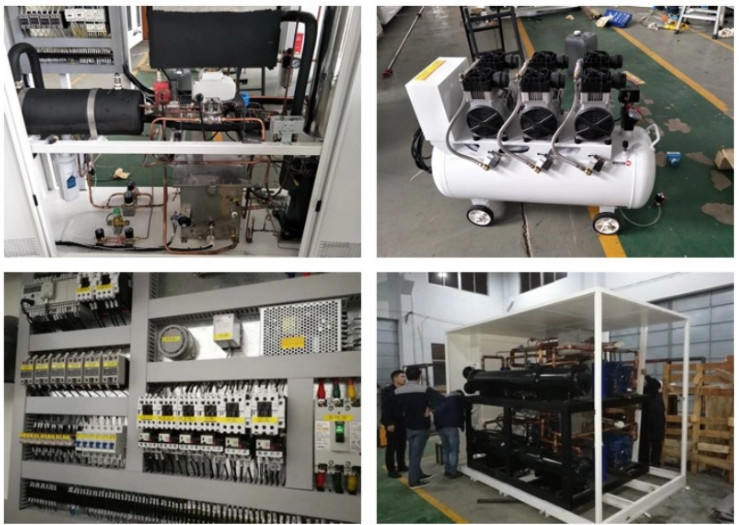 Two Box Type Cold And Hot Shock Test Chamber Thermal Shock Tester Chamber