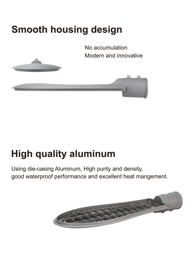 KCD Parking Lot Die Casting Aluminium Smart 5 Years Warranty 30w LED Street Light Outdoor Landscape Street