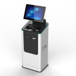 21.5 Inch Self Service Kiosks Hotel Room Key Dispenser With Passport Scanner /