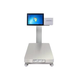 China 60KG SOHE Battery Simple Waterproof Smart Industrial Weighing Scales Platform Print Laber Scale factory