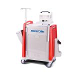 Anesthesia Seamless Drawer Medication Dispensing Trolley , Medicine Crash Cart
