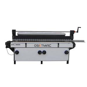 China Sander OSETMAC DTL-80DS Three Rollers Manual Side Sanding Machine for Wood MDF Plywood Polishing factory