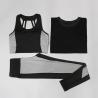 Buy cheap CPG Global 2017 Spring Summer Pink Quick Dry 3 Pieces Set Stretched Bra Short from wholesalers
