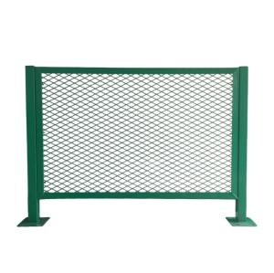China Flattened Expanded Metal Wire Mesh Fence For Road Anti-Glare Bridge Anti-Glare Mesh factory