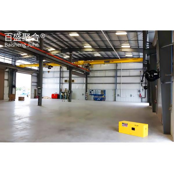 Q235/Q345B Grade Prefabricated Metal Design Self Storage Shed For Warehouse