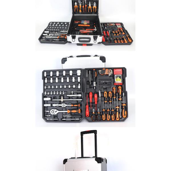 Buben 186-piece Household Car Repair Tools/industrial Maintenance Multi-function Hardware Tool Trolley case Combination Set Repa