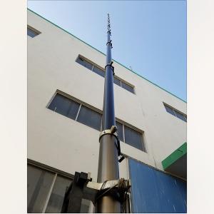 China 18m Lockable Pneumatic Telescopic Mast 30kg payloads NR-3300-18000-30L factory