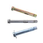 Yellow 10mm Mechanical Concrete Expansion Anchor , Anchor Fastener Bolt