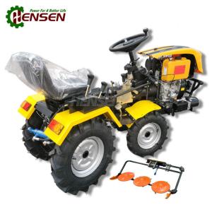 China Synchronized Mini 4x4 Tractor OEM Yellow Mini Tractor 4 By 4 factory
