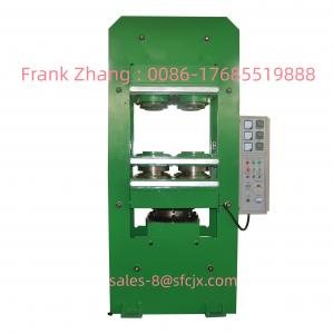 China Pressure distribution Adjustable Powder Solid Tire Rubber Vulcanizing Press Machine factory