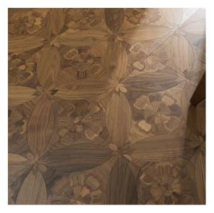 China Noble Pattern Walnut Panel Engineered Wood Flooring, 600 x 600MM factory
