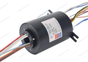 China Id 25mm Electrical Through Hole Slip Ring Speed 300rpm For Industrial Automatic System factory