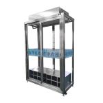 Glass Cleanroom Wardrobe | H13 HEPA 99.995% & EN 1822 | 25-Person ISO 14644