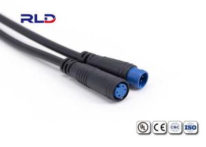 China Male Female M8 Electrical Wire Plug Connectors 2/3/4/5/6 Pin IP65 Waterproof Connector factory