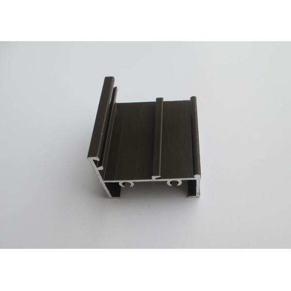China Black Aluminium Window Frames Extrusions Abrasion Resistant Environmentally Friendly factory