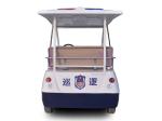 CE Standard 4 Seater Police Electric Security Patrol Vehicles 48V 4KW DC System
