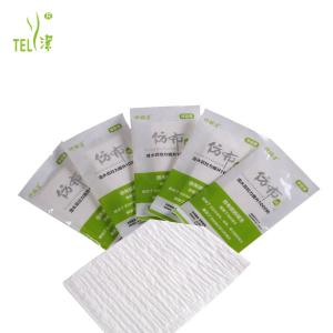 China No Lint 65gsm White Disposable Surgical Towels Cotton Threads factory