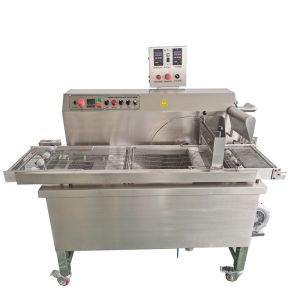 China Automatic 60kg Electric Chocolate Enrober Machine factory