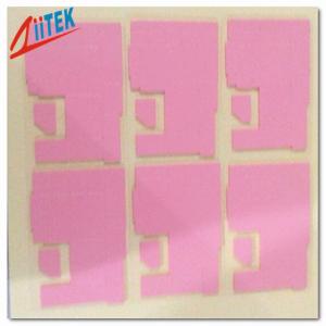 China Good Thermal Performance Pink Thermal Gap Filler For Handheld Portable Electronics , 3.0 W/MK factory