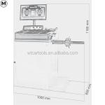 80kg WRB-085 LCD Display Smart Tire Balancer Machine For 30" Rims