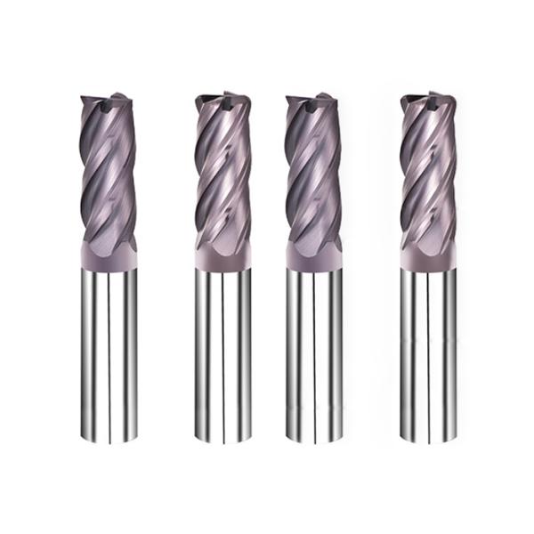 E550 MAX 4 Flutes KTC Tungsten Carbide End Mill Cutter General Processing End Mills