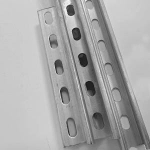 China 41mm Steel Hotdip Galvanised C Channel For Building Photovoltaic Support steel purlins factory