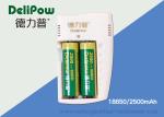 18650 2500mAh Lithium Rechargeable Battery For Electronic Cigarette