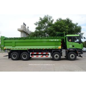 China Shacman X3000 8X4 CNG Dump Truck 380hp LHD New on sale