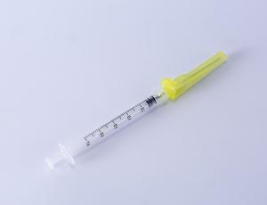China Two Piece PP Disposable Syringe ISO CE FDA Ceritificates factory
