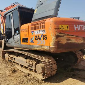 China ZX200 Excavator Original Color Working Hours 0-2000 Top Notch Performance factory