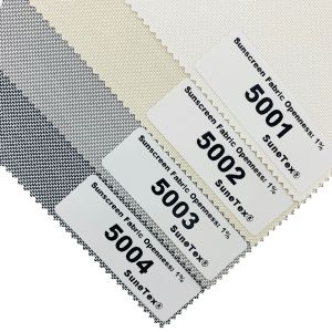 China Popular Style 1% Openness Solar Screen Blinds Fabrics for Custom Window Shades on sale