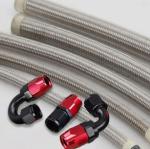 5/16 Inch Flexible Hoses Stainless Steel Braided PTFE Braided Fuel Oil Cooler