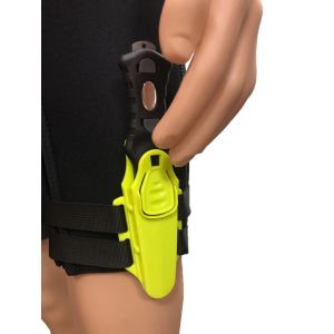 black webbing knife strap for scuba diving