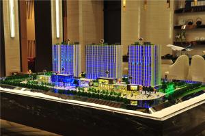 China Colorful Light Miniature Building Models Interactive Lift System 1 / 50 Scale factory